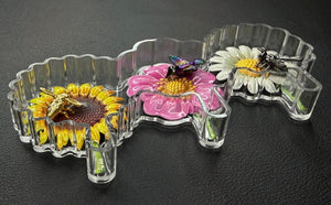 2026 Nature’s Brass Pollinators & Flowers 6 grams .999 Colorized Silver - Captain’s Chest Bullion