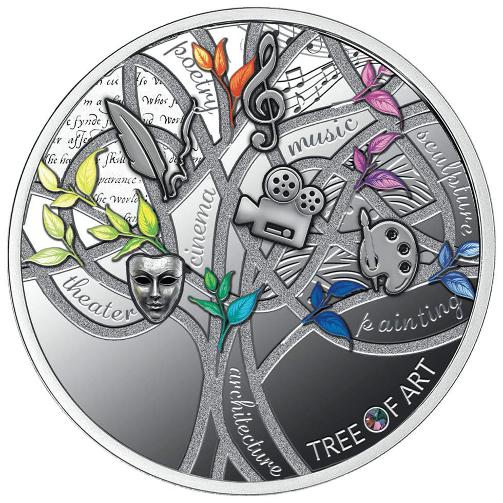 2026 Niue Tree of Art 17.5g Silver Coin - Captain’s Chest Bullion
