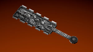 2026 Samoa Huitzilopochtli's Macuahuitl 2 oz Pure Silver Coin - Captain’s Chest Bullion