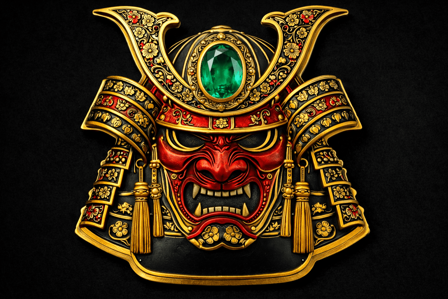 2026 Shaped Samurai Mask 5oz .999 Fine Copper - Captain’s Chest Bullion