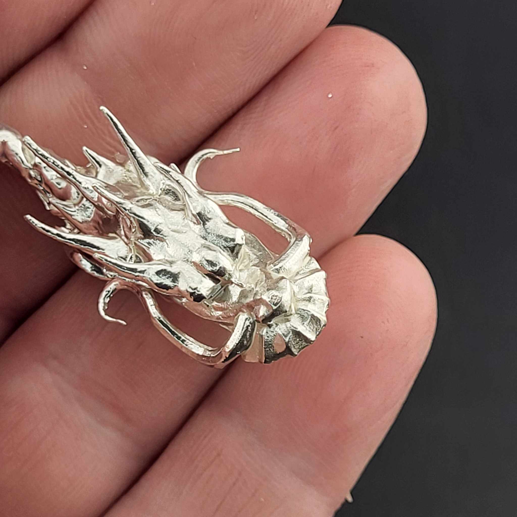 1 oz 999 Fine Silver Dragon Staff BU