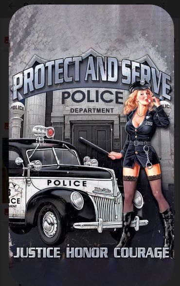 2024 1oz Art Bar .999 Silver Protect and Serve Police