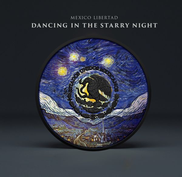2024 Mexico Libertad Galaxy Black Dancing in the Starry Night 1oz .999 Silver Coin