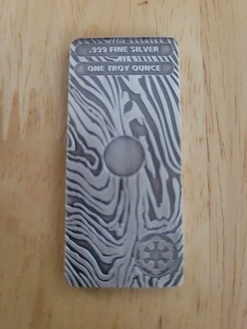 Beskar 1oz .999 Silver Darth Vader Issue
