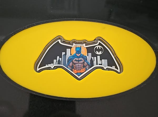 2025 Somoa Batman Batarang Shaped 1oz .999 Silver