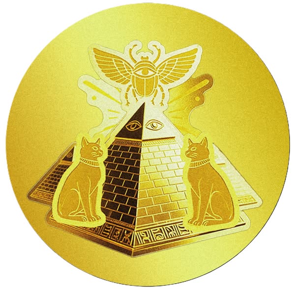 2025 Niue Pyramid of Giza 1/1000 oz .9999 Gold Coin in Card