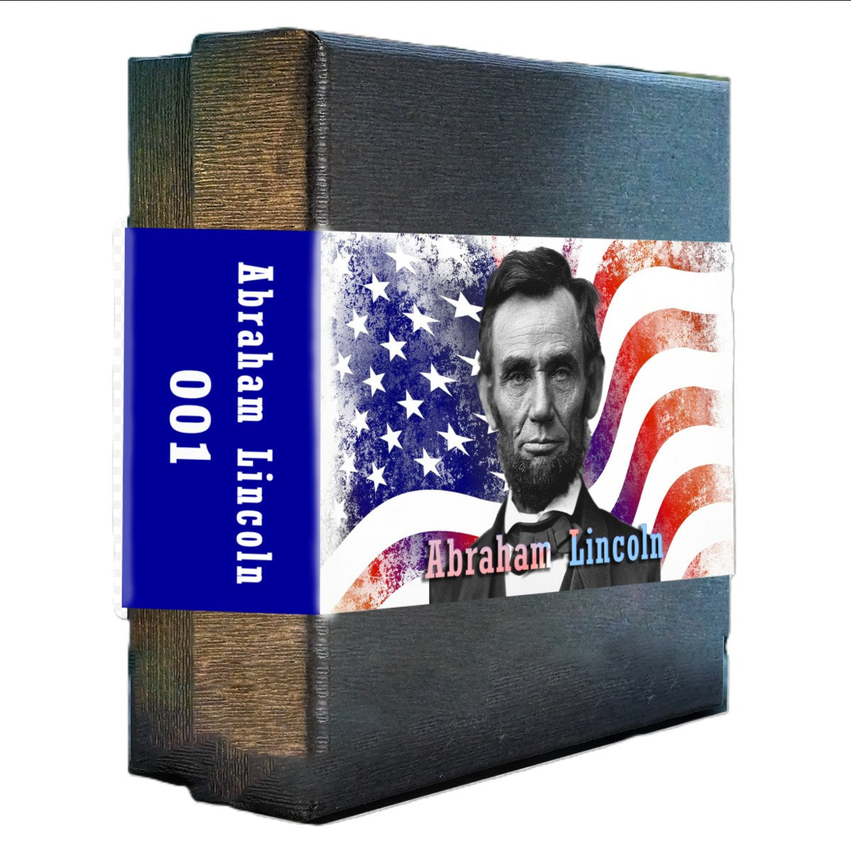 2025 Niue Abraham Lincoln Antique and Colorized 2 oz .999 Silver Coin