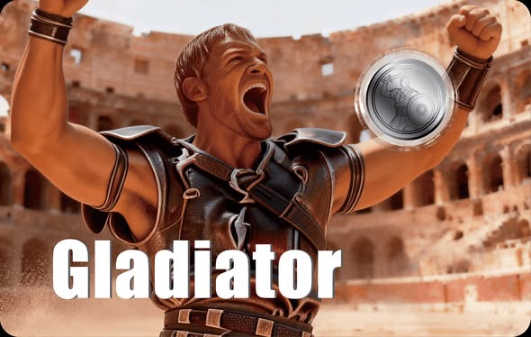 2026 Liberia Gladiator 1/200 oz .999 Platinum Coin in Card