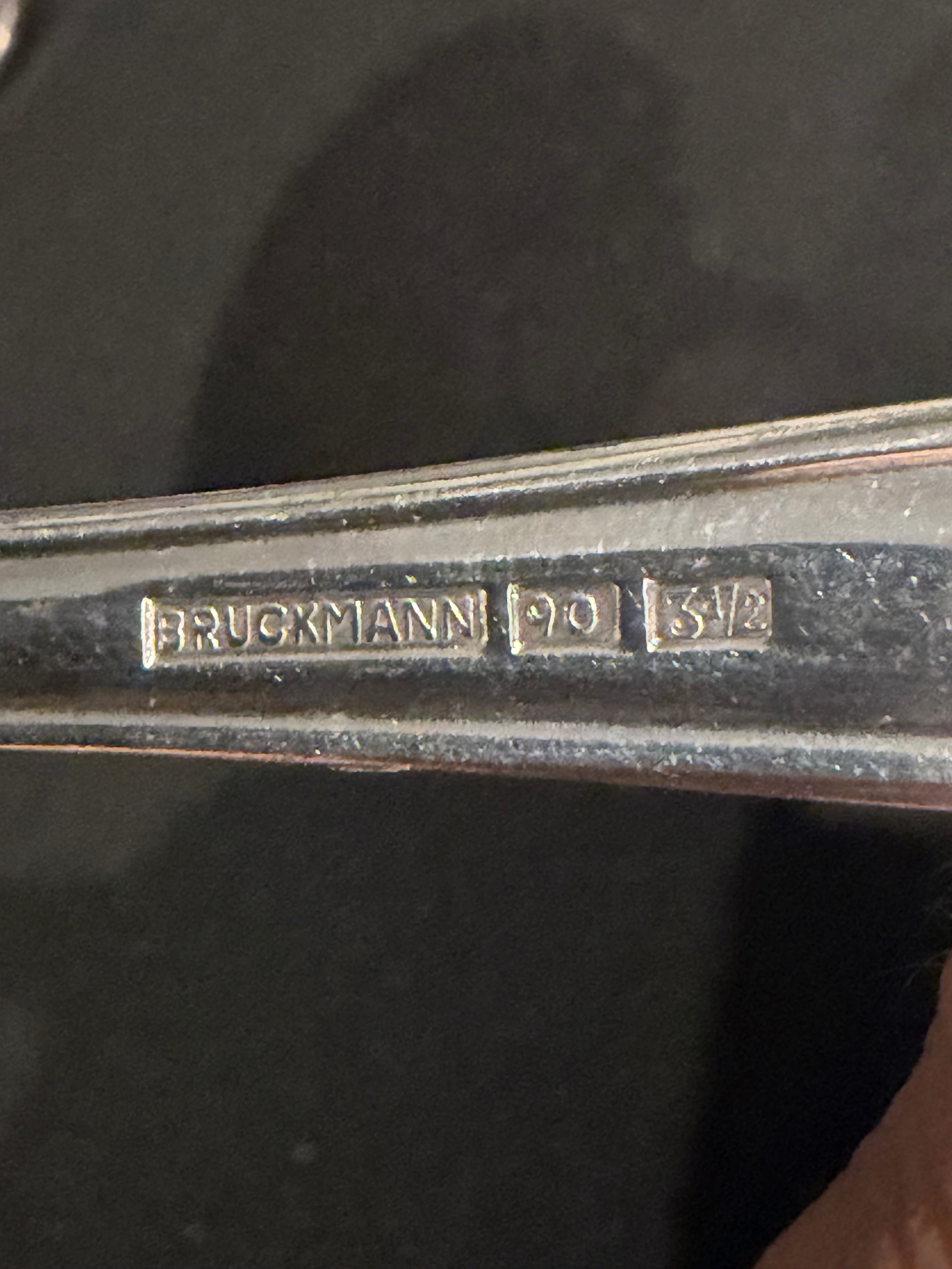 Bruckman Vintage Silver Plated Silverware Flat Set