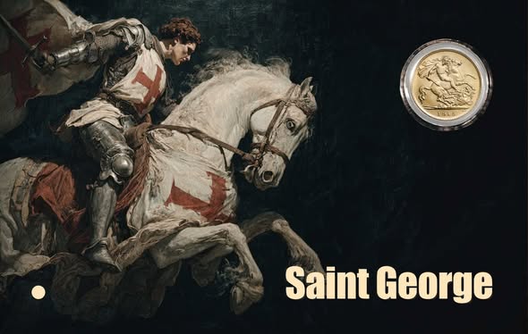 2026 Liberia Saint George 1/200 oz .9999 Gold Coin in Card