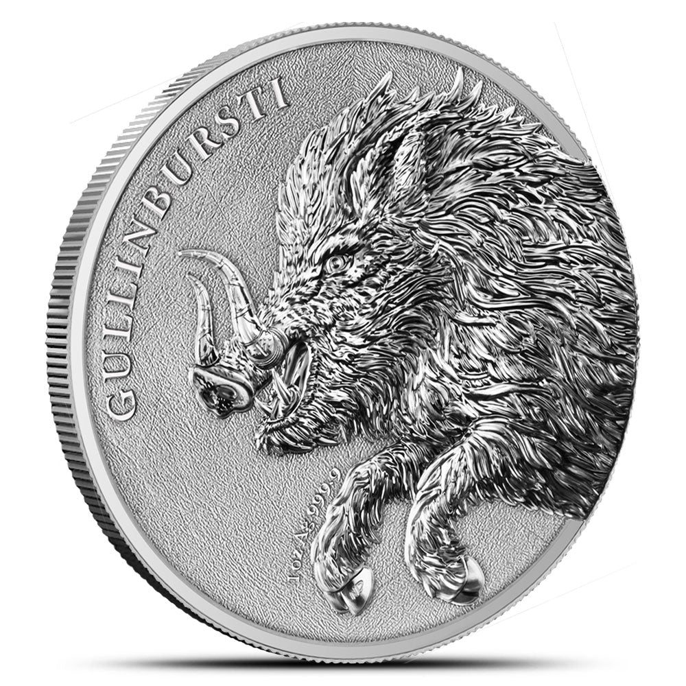 2025 Germania Gullinbursti 1oz .999 Silver Coin