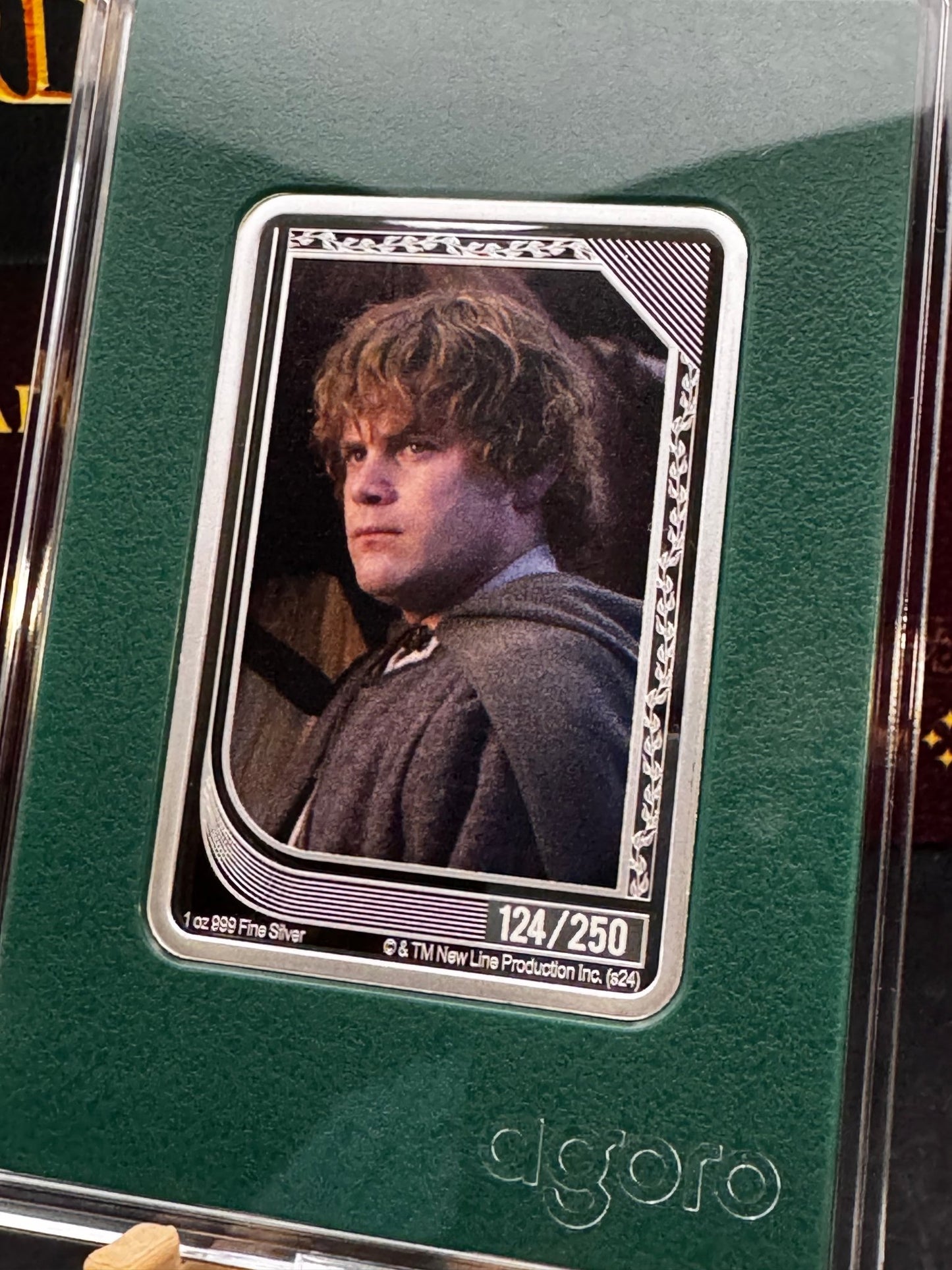 Agoro Mint Trading The Lord of the Rings 1oz .999 Silver Coin Samwise 124/250