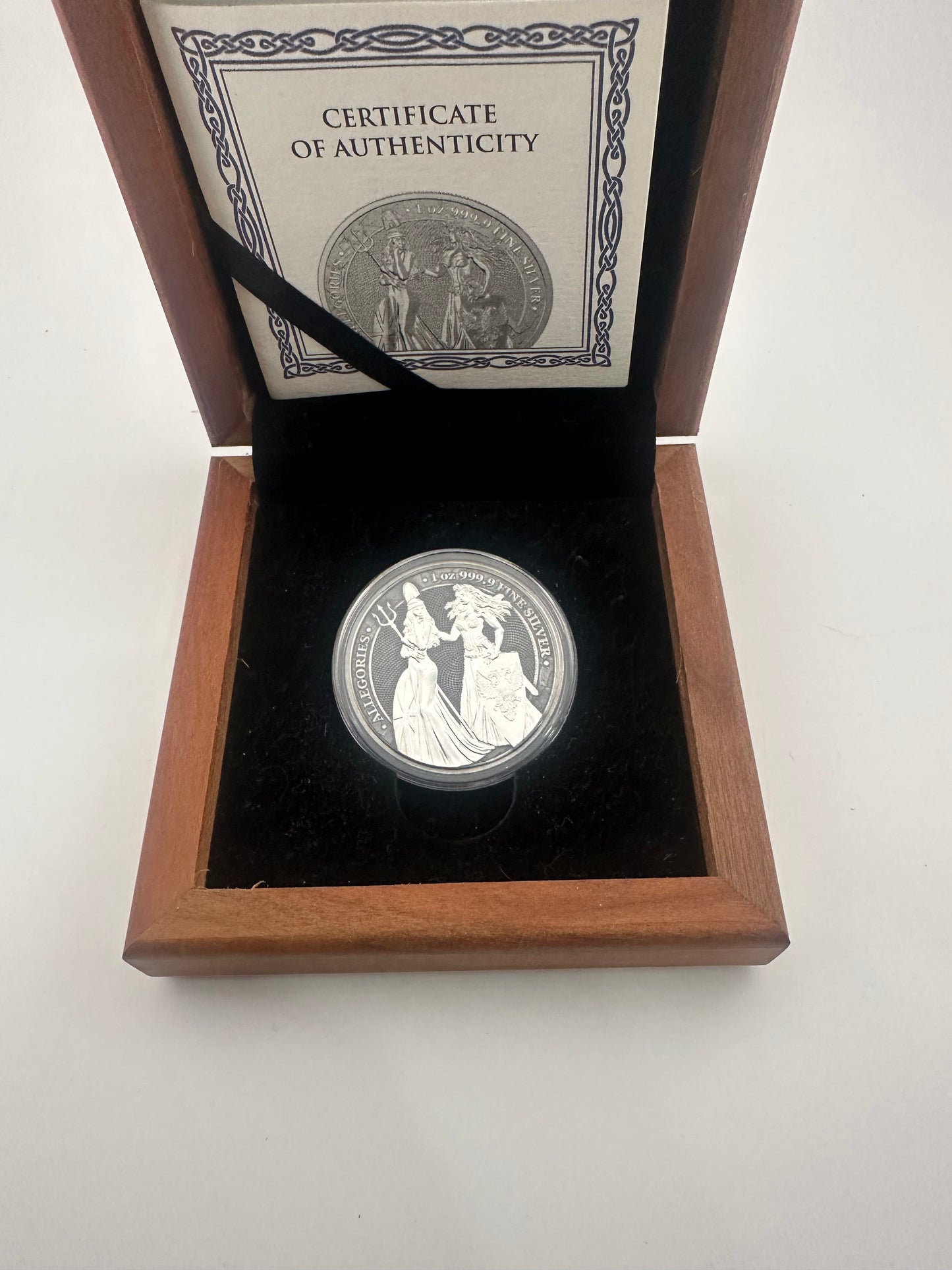 Germania 2019 Britannia & Germania The Allegories - Antique and Silver 1oz