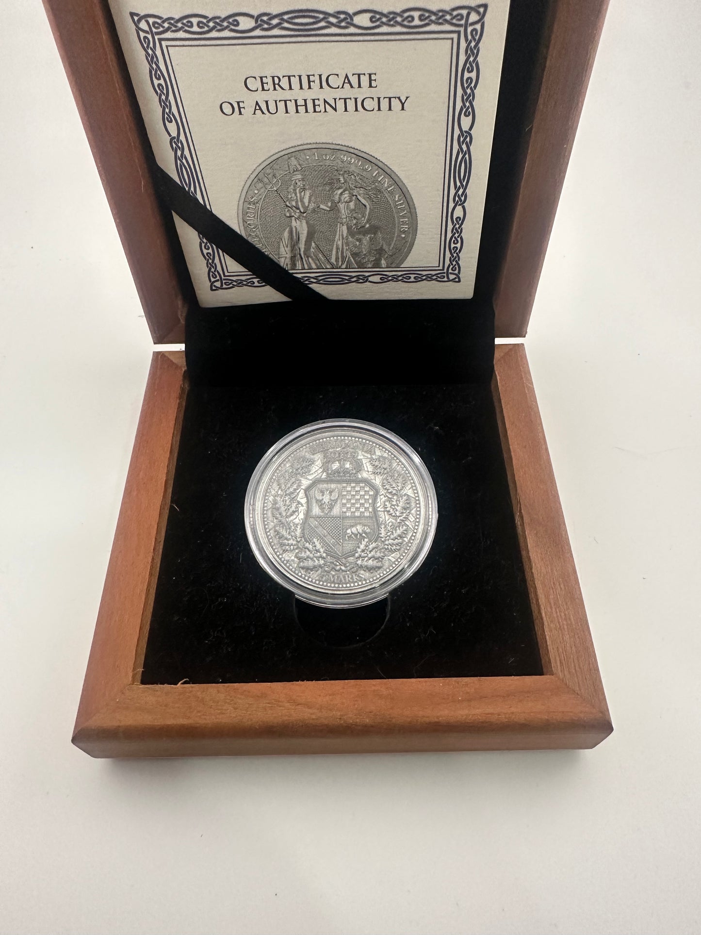 Germania 2019 Britannia & Germania The Allegories - Antique and Silver 1oz