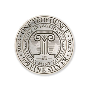 Intaglio UFOs Over Sydney 1 Troy Ounce 39mm