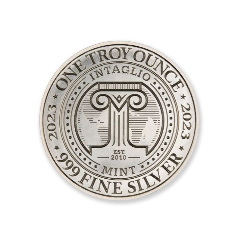 Intaglio UFOs Over Sydney 1 Troy Ounce 39mm