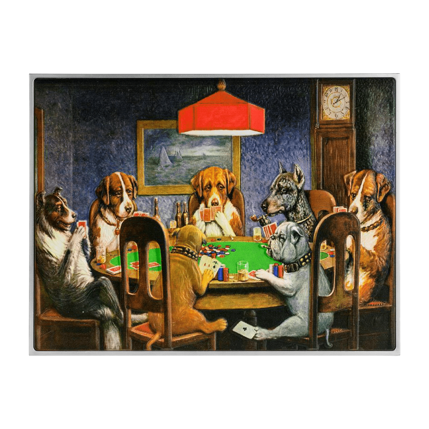 A friend in Need 1903 by Cassius Marcellus Coolidge 2.5 oz Silver Coin - Captain’s Chest Bullion