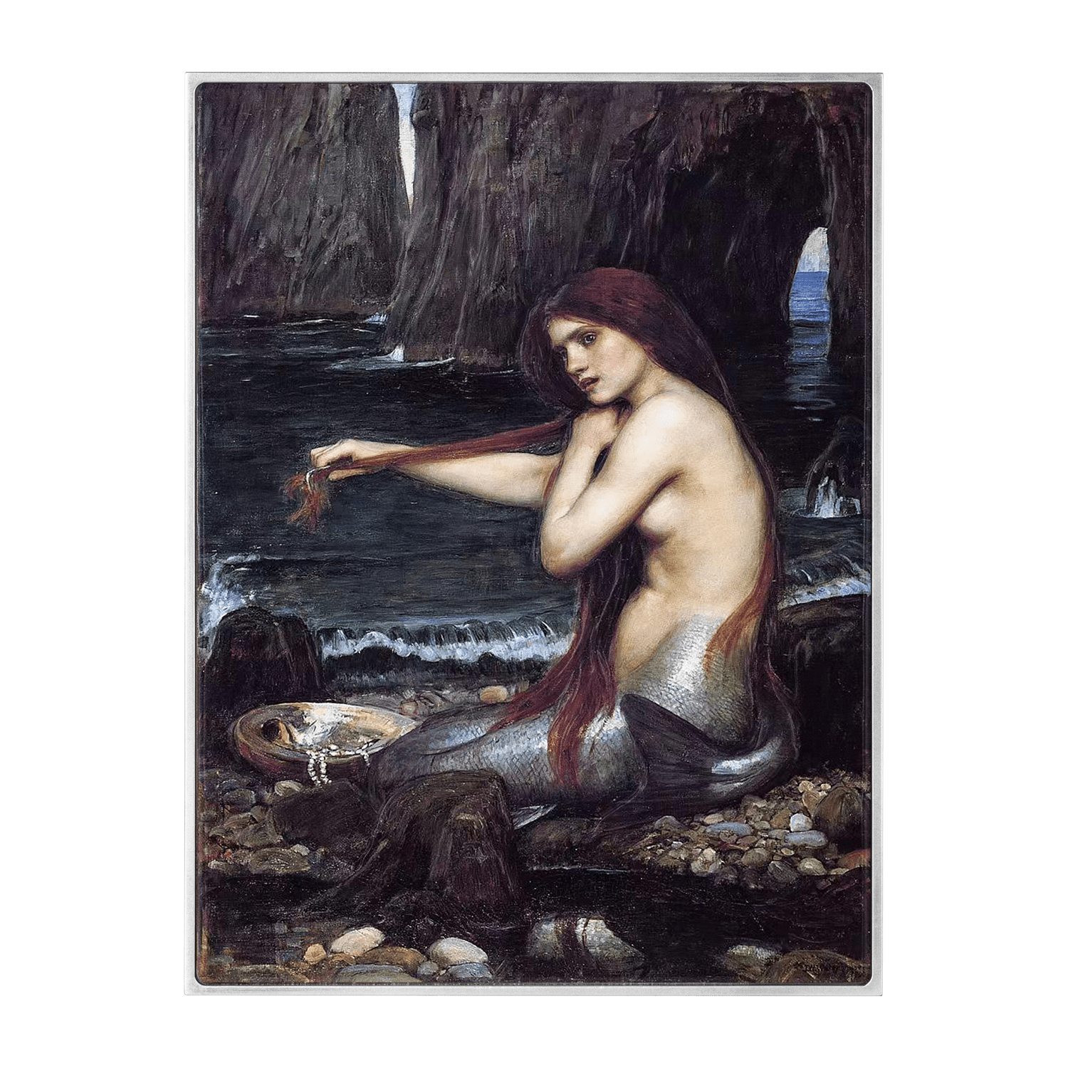 A Mermaid 1900 by John William 2.5 oz Silver Coin - Captain’s Chest Bullion