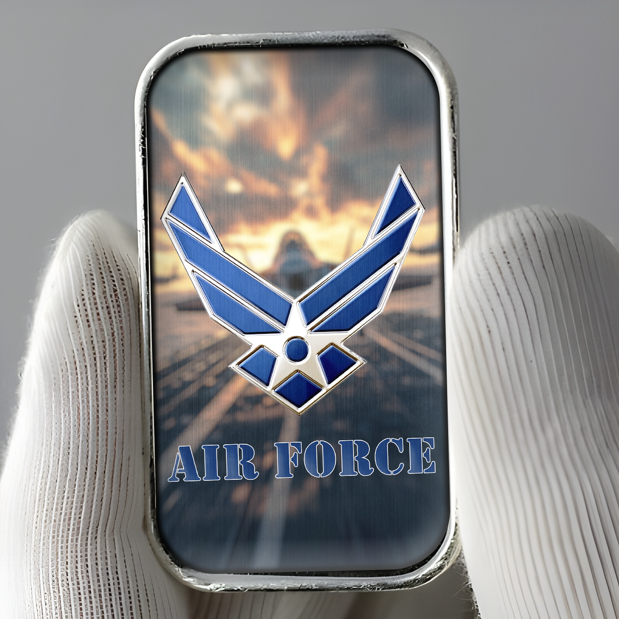 2025 U.S. Air Force Colorized 1oz. .999 Silver Art Bar