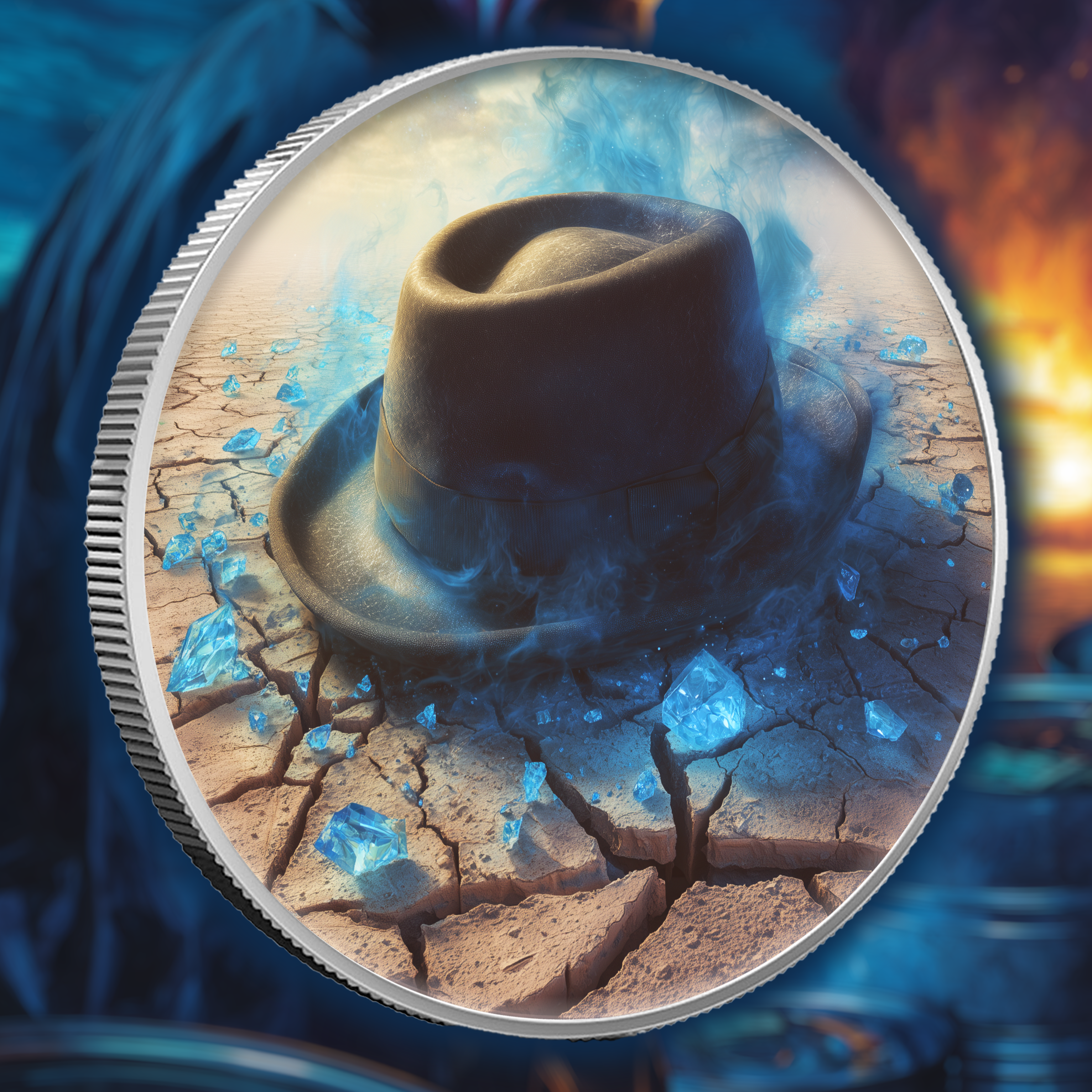 2025 Silver Eagle Colorized Heisenberg 1oz .999 Silver Coin