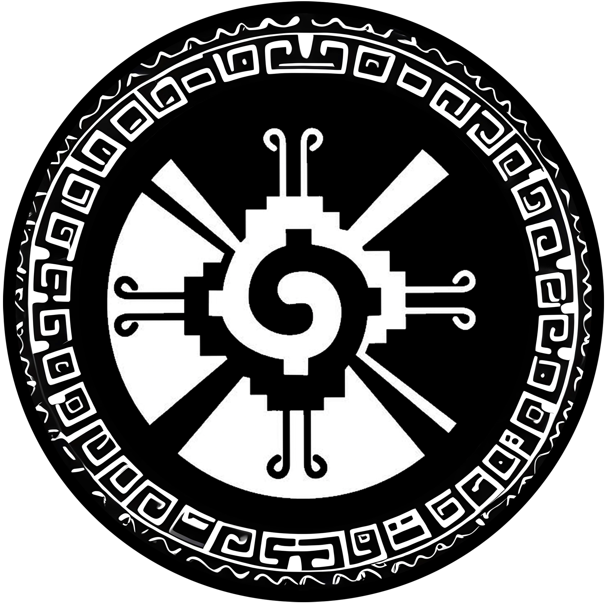 Boxed Set of 5 Aztec Shadows Colorized .999 Silver Medals 5oz total and Box - Captain’s Chest Bullion