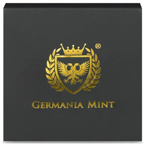 Germania Goddesses: Sigyn 2oz Pure Silver Cast Bar - Captain’s Chest Bullion