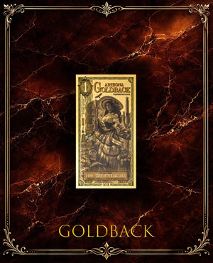 Goldback Marble Display Arizona 1 Gb - Captain’s Chest Bullion