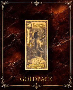 Goldback Marble Display Arizona 50 Gb - Captain’s Chest Bullion