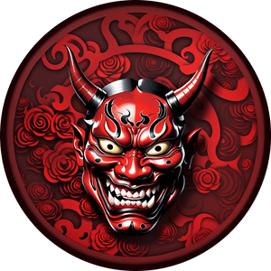 Intaglio 1oz .999 Silver Medal "Hannya" - Captain’s Chest Bullion
