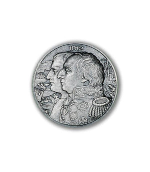 Niue 2012 2X5$ WAR OF 1812 KUTUSOW - NAPOLEON HIGH RELIEF 2X 2OZ SILVER COIN SET - Captain’s Chest Bullion