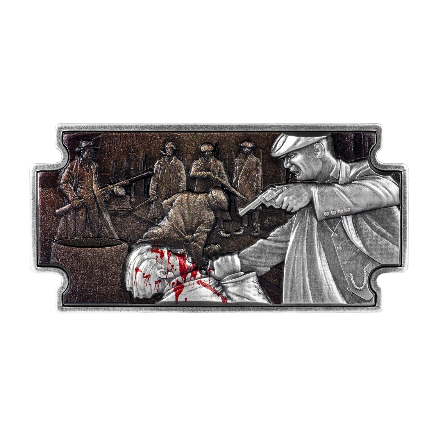 Peaky Blinders 3.5oz Color Silver Copper Core Coin - Captain’s Chest Bullion