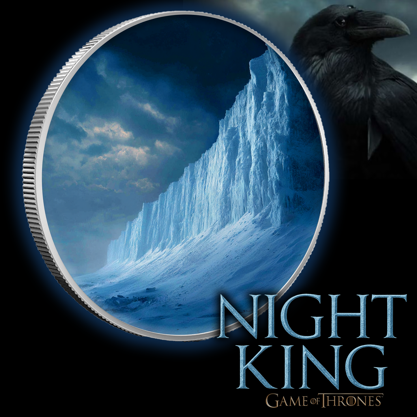 2025 1oz .999 Colorized Silver Medal Night King Game of Thrones