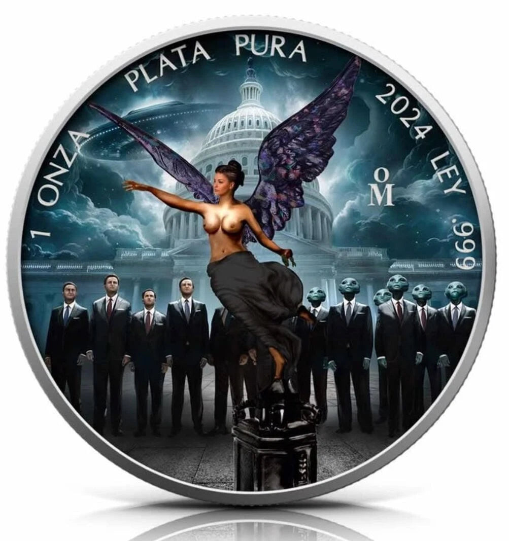 2024 Mexico Libertad Dark Secrets 1oz Silver Coin