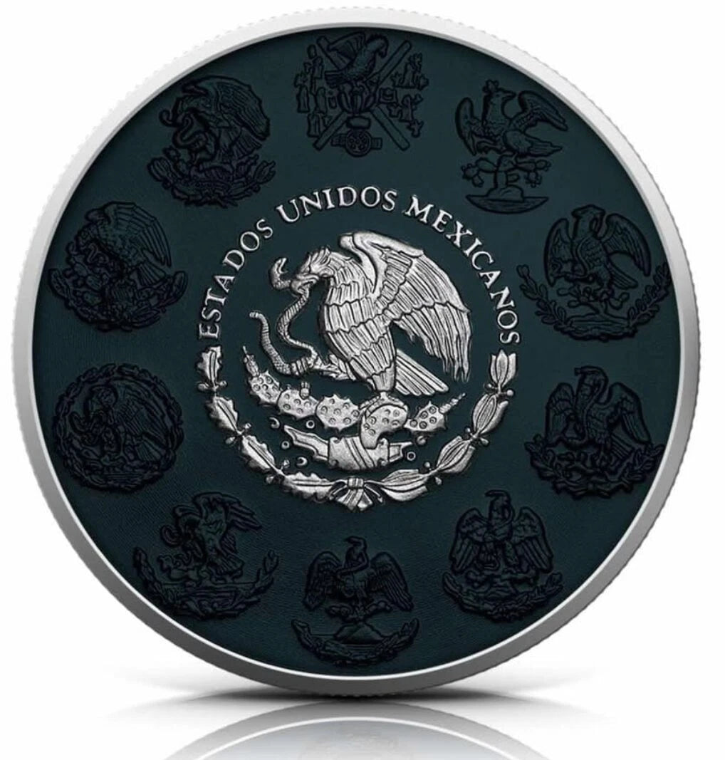2024 Mexico Libertad Dark Secrets 1oz Silver Coin