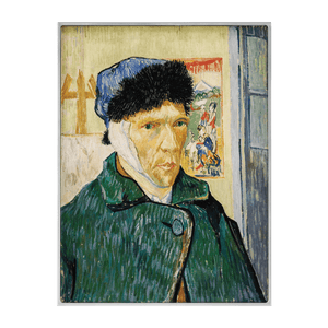 Self Portrait with Bandaged Ear 1889 by Vincent van Gogh 2.5 oz Silver Coin - Captain’s Chest Bullion