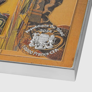 The Courtesan (After Eisen) by Vincent van Gogh 2.5 oz Silver Coin - Captain’s Chest Bullion