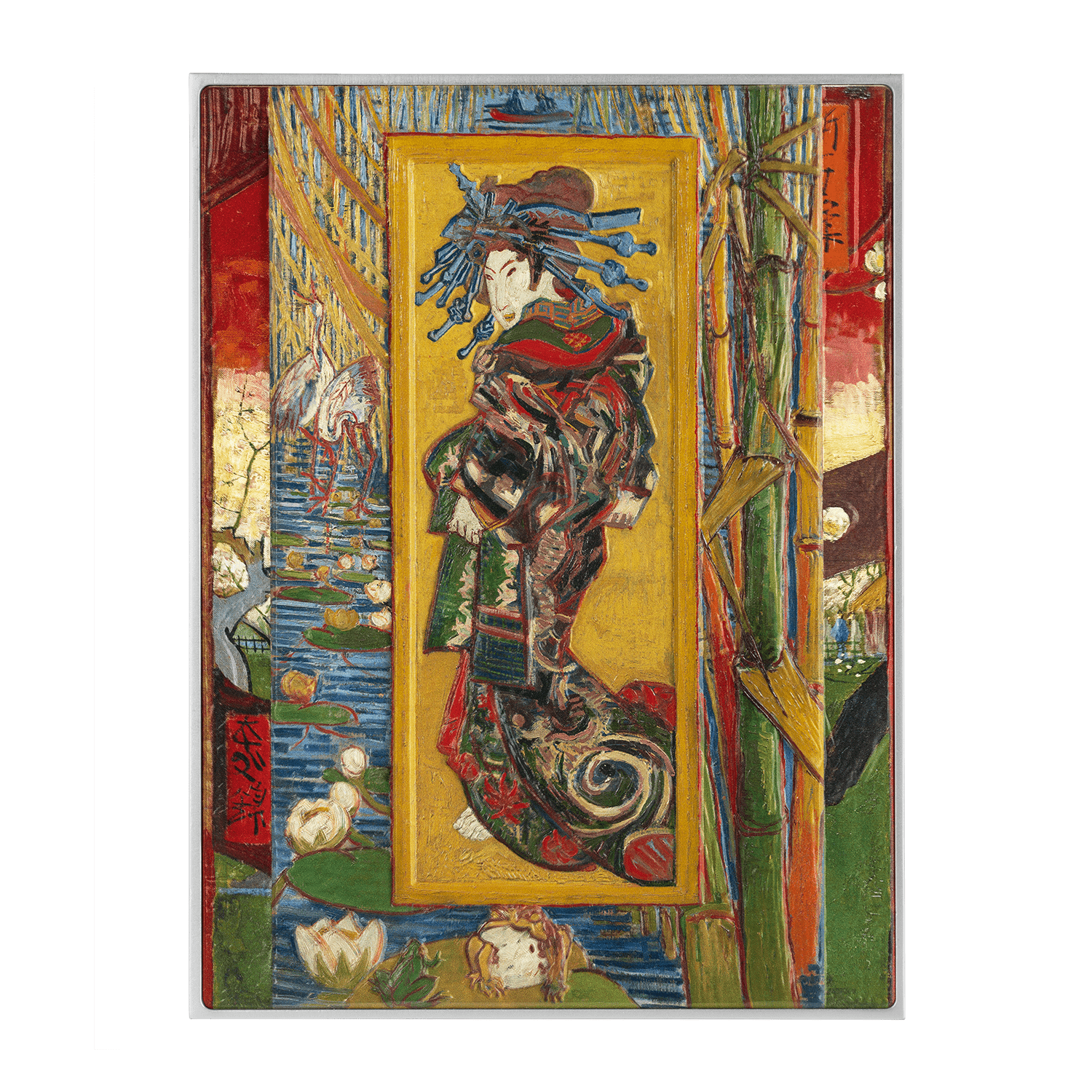 The Courtesan (After Eisen) by Vincent van Gogh 2.5 oz Silver Coin - Captain’s Chest Bullion