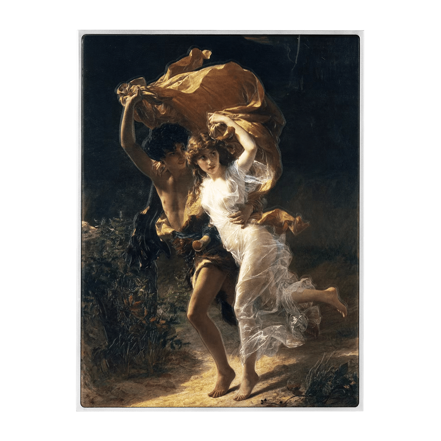 The Storm 1880 by Pierre Auguste Cot 2.5 oz Silver Coin - Captain’s Chest Bullion