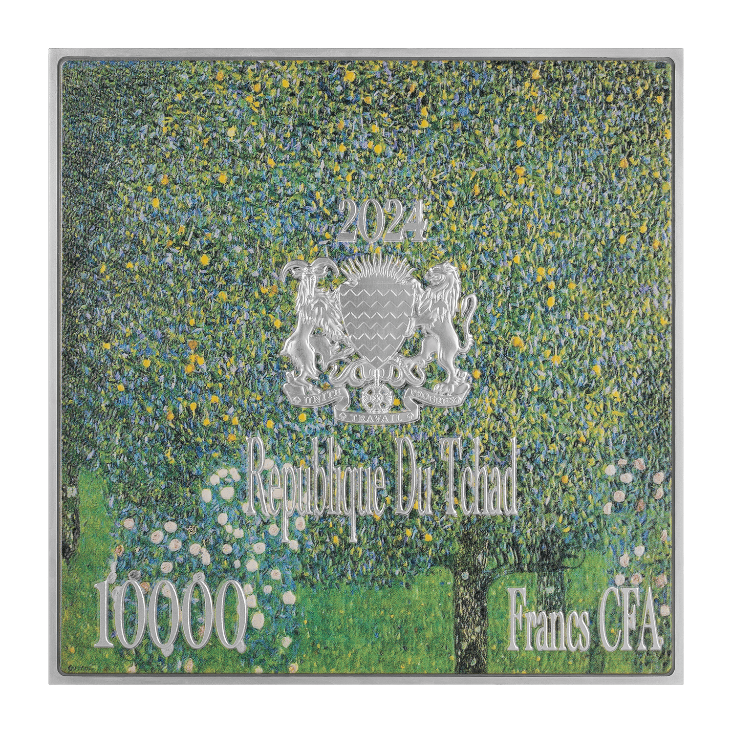 The Virgin by Gustav Klimt 1913 2.5 oz Silver Coin – Antiqued Finish - Captain’s Chest Bullion