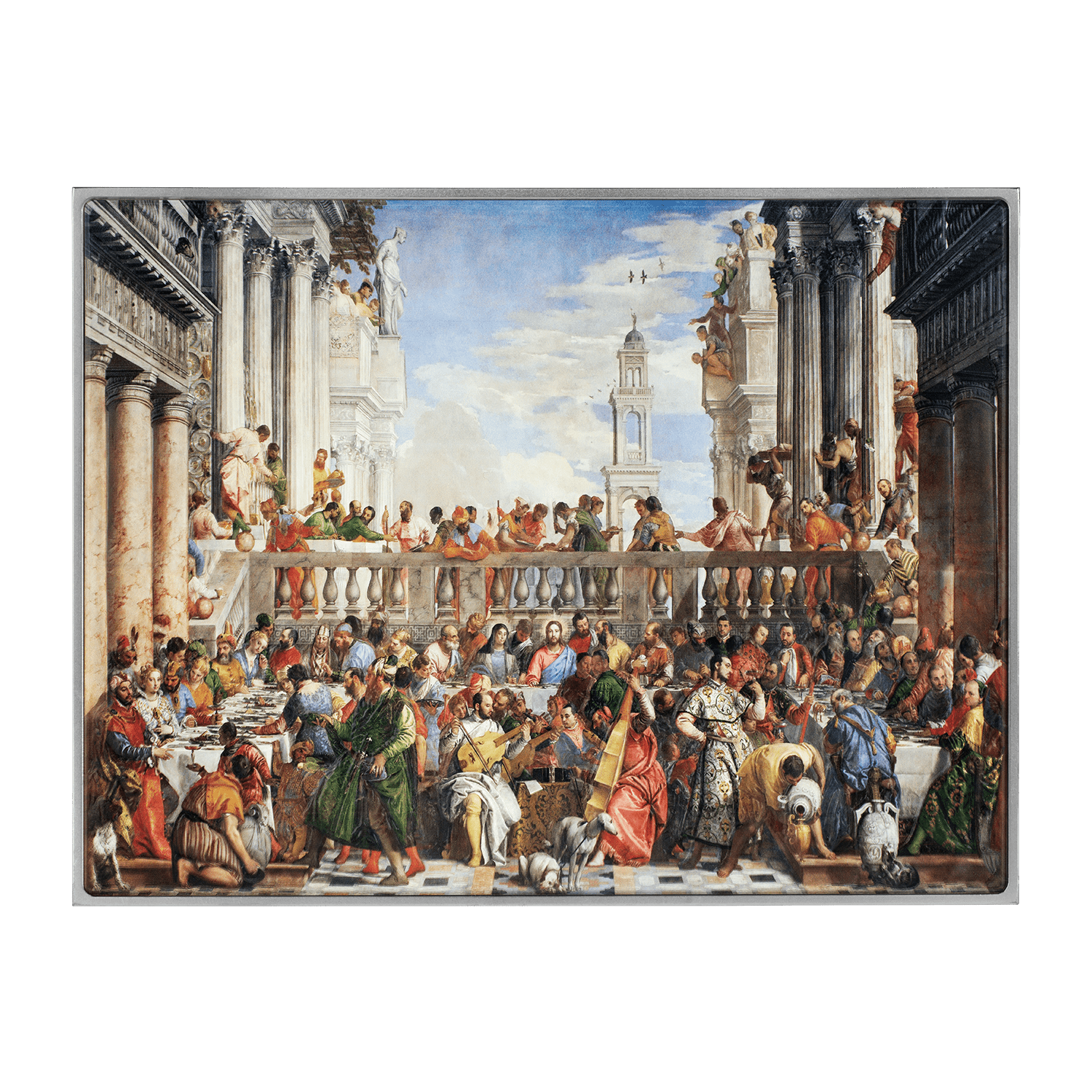 The Wedding at Cana by Paolo Veronese 2.5 oz Silver Coin - Captain’s Chest Bullion