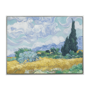 Wheat Field with Cypresses 1889 2.5 oz Silver Coin – Antiqued Finish - Captain’s Chest Bullion