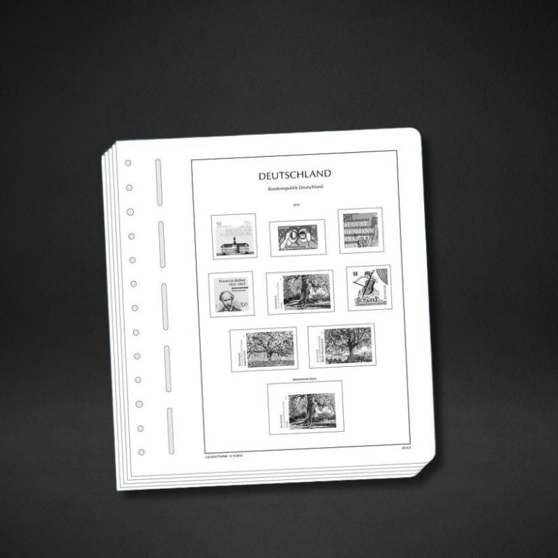 BLANK STAMP ALBUM PAGES