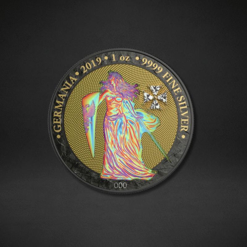 JVP GERMANIA 2020 5 MARK GERMANIA CROSS SERIES - Captain’s Chest Bullion