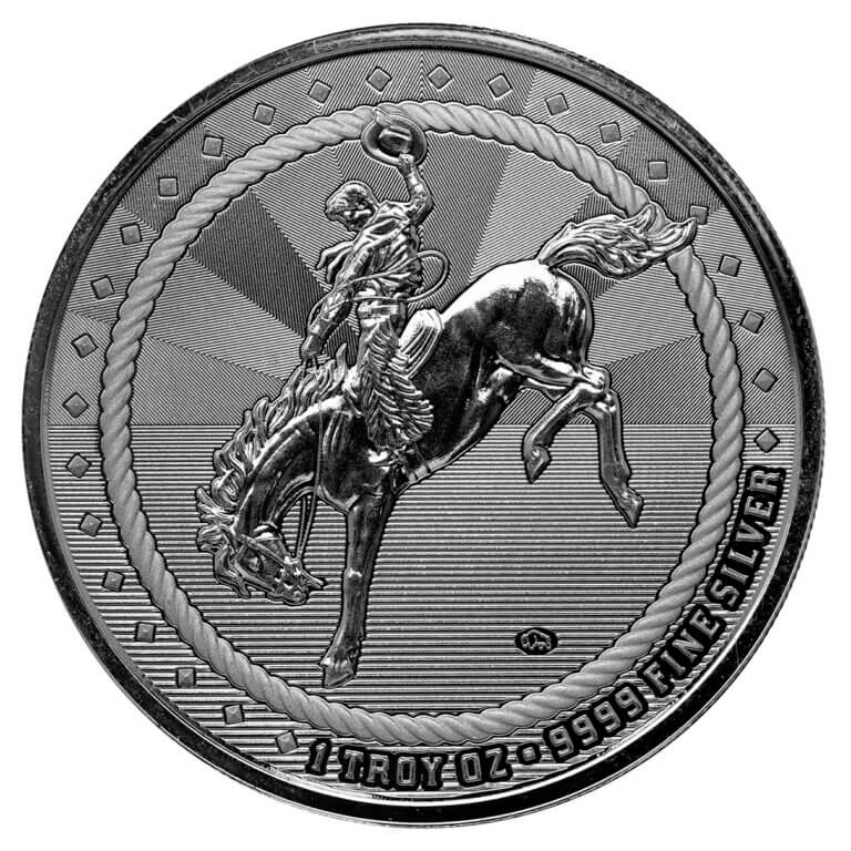 SCOTSDALE COWBOY WITH BUFFALO PRIVY Captain’s Chest Bullion