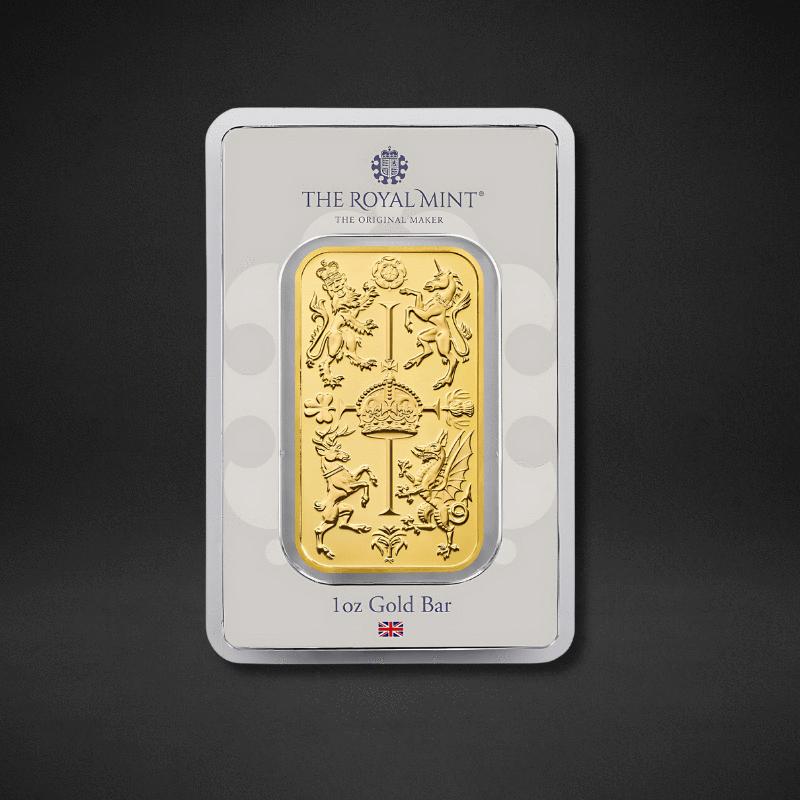 THE ROYAL MINT GOLD BARS Captain’s Chest Bullion