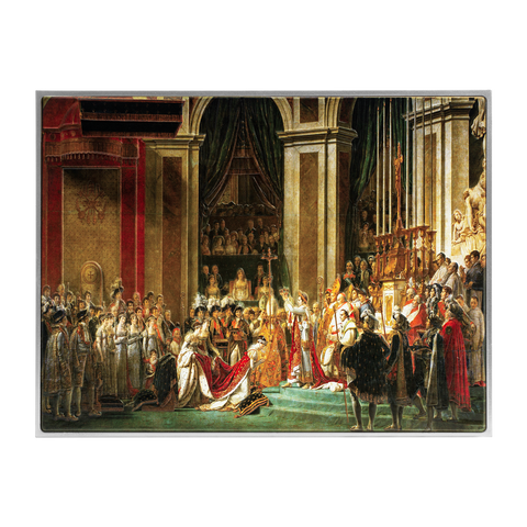 The Coronation of Napoleon by Jacques 2.5 oz Silver Coin
