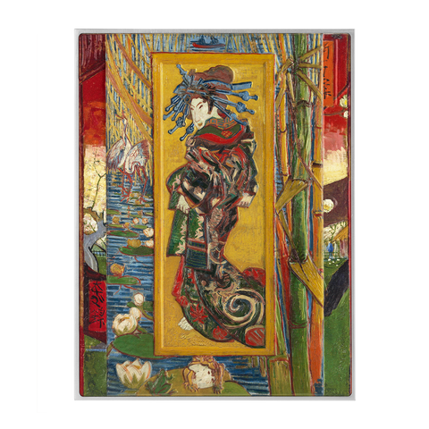 The Courtesan (After Eisen) by Vincent van Gogh 2.5 oz Silver Coin