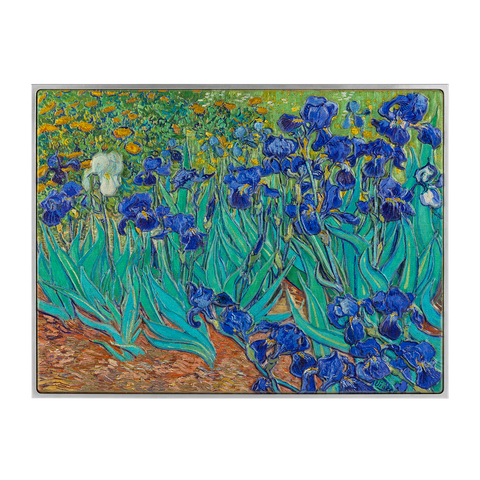 Irises 1889 by Vincent Van Gogh 2.5 oz Silver Coin