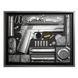 2025 Samoa Mission X-Pistol 2oz .999 Fine Silver and Gold Gilded