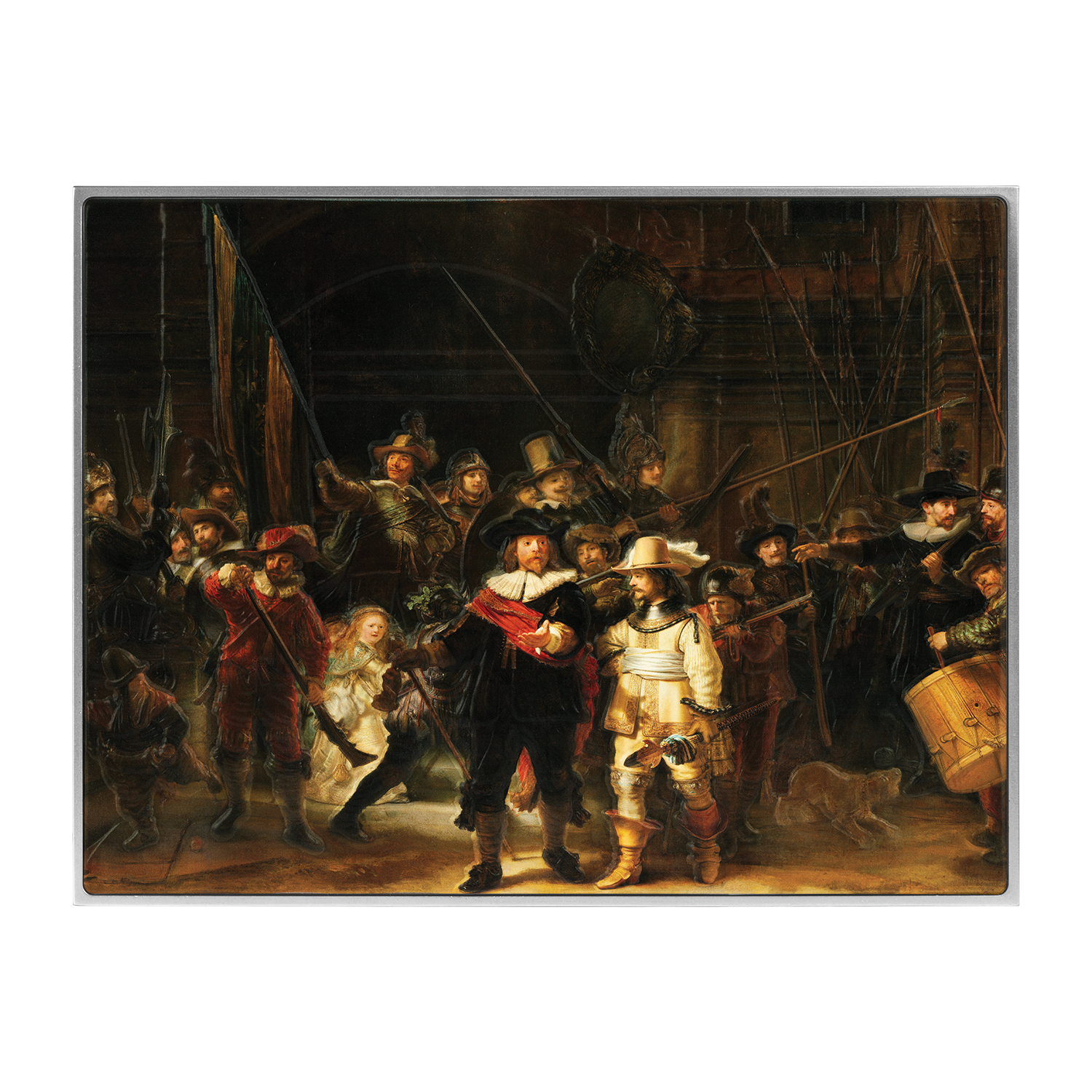 The Night Watch by Rembrandt 2.5 oz Silver Coin